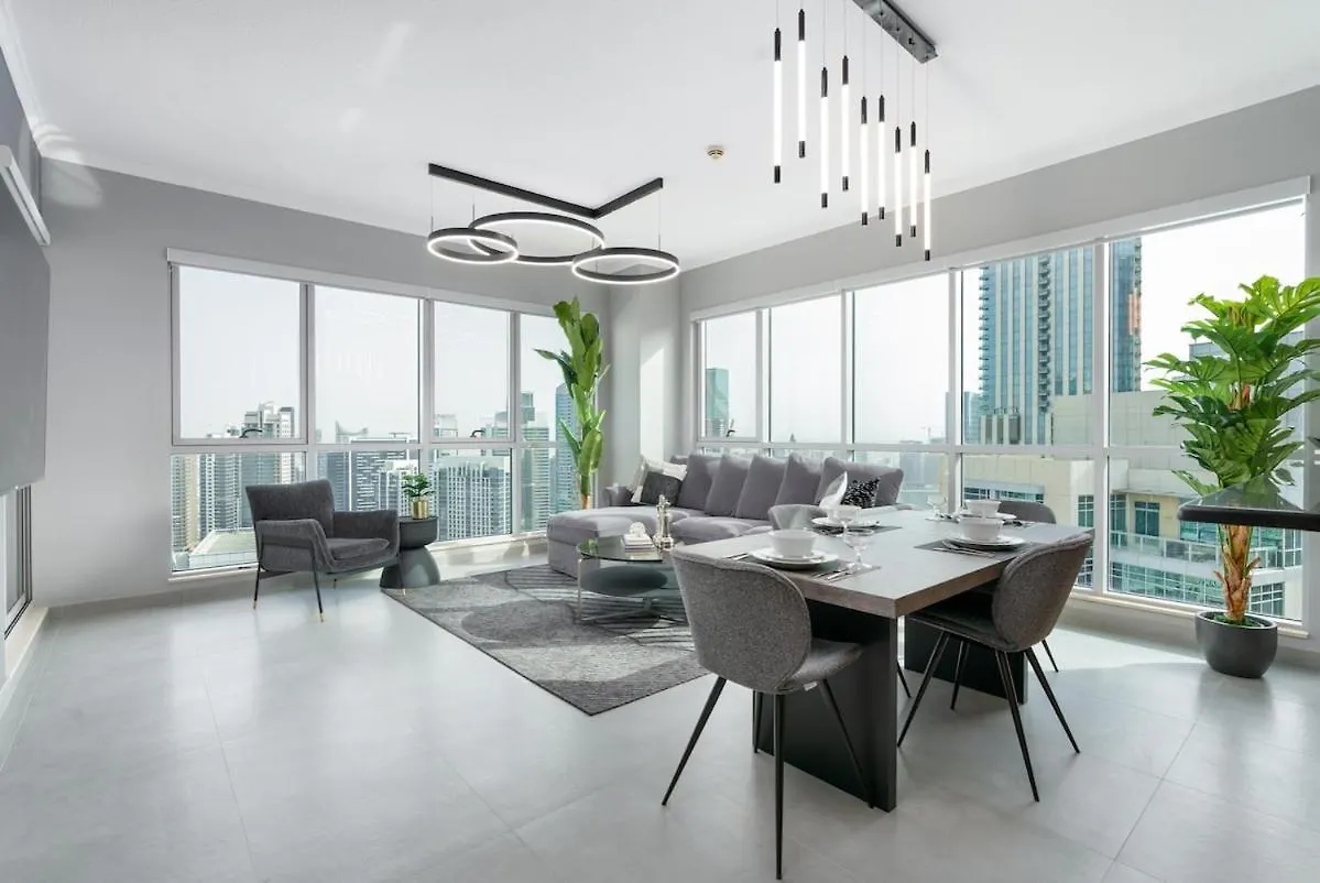 Apartment Luxury In The Sky - 1Br Burj Inner Circle Dubai