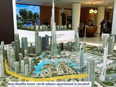Luxury In The Sky - 1Br Burj Inner Circle Dubai 0*,